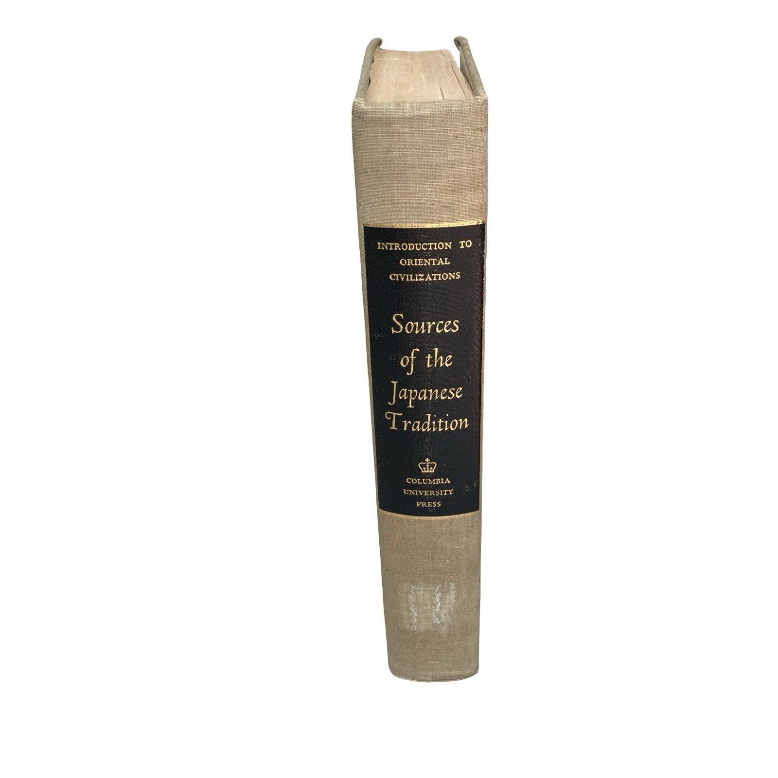 Sources of Japanese Tradition Intro To Asian Civilization Columbia 1958 VTG Text