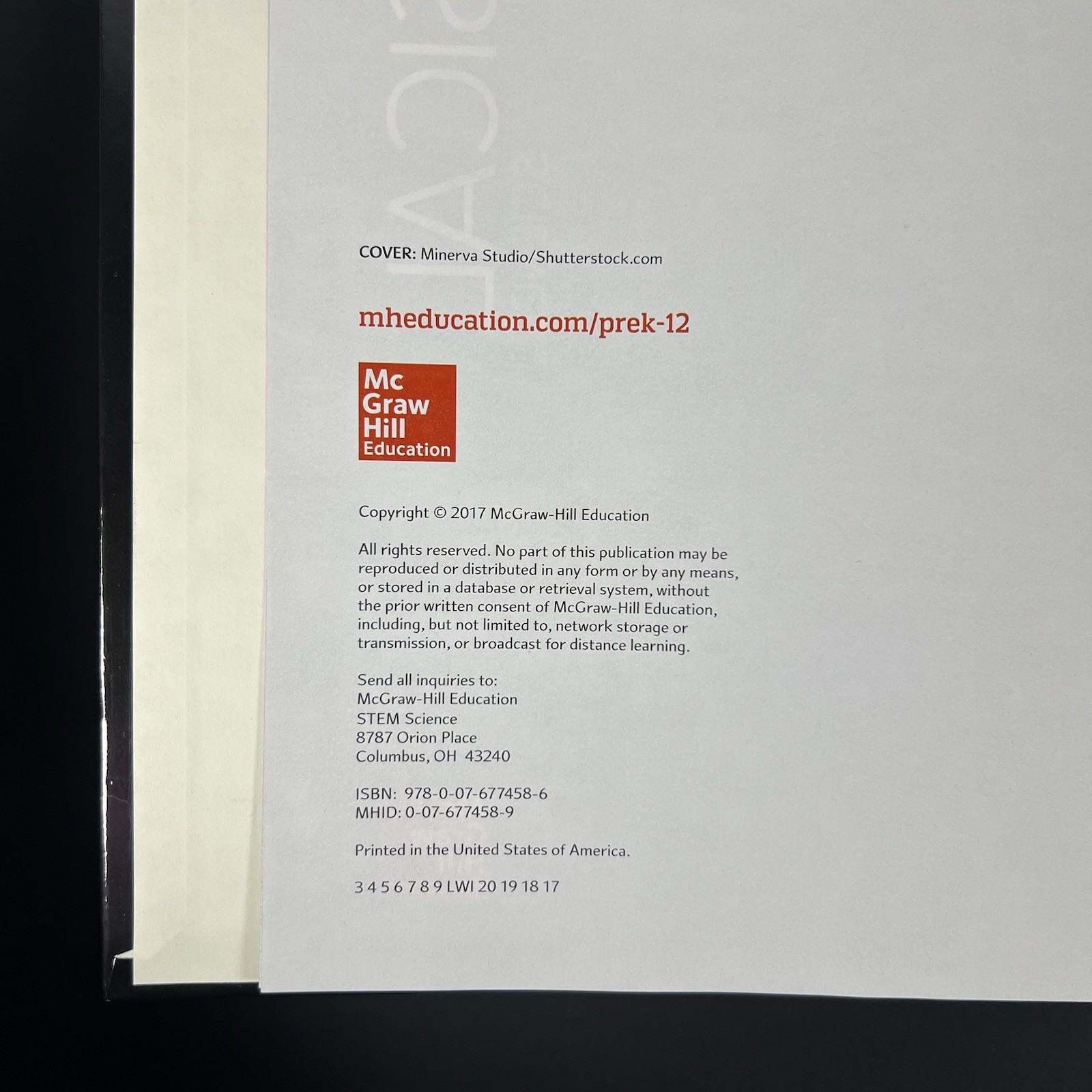 Glencoe Physical Science Teacher Edition Hardcover 2017 McGraw-Hill Education
