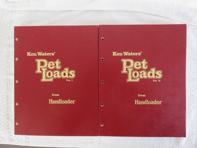 Ken Waters’ Pet Loads Fourth Edition 2 Volume Set PB From Handloader