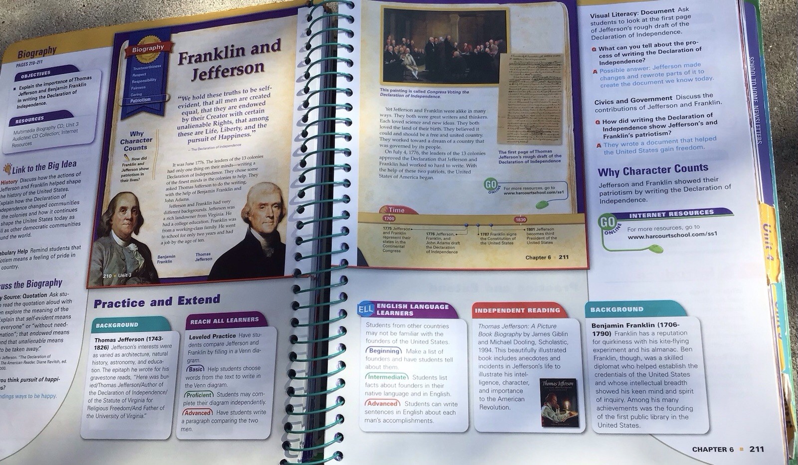3rd Grade 3 Social Studies Teacher Editions Tests Student Homeschool Bundle