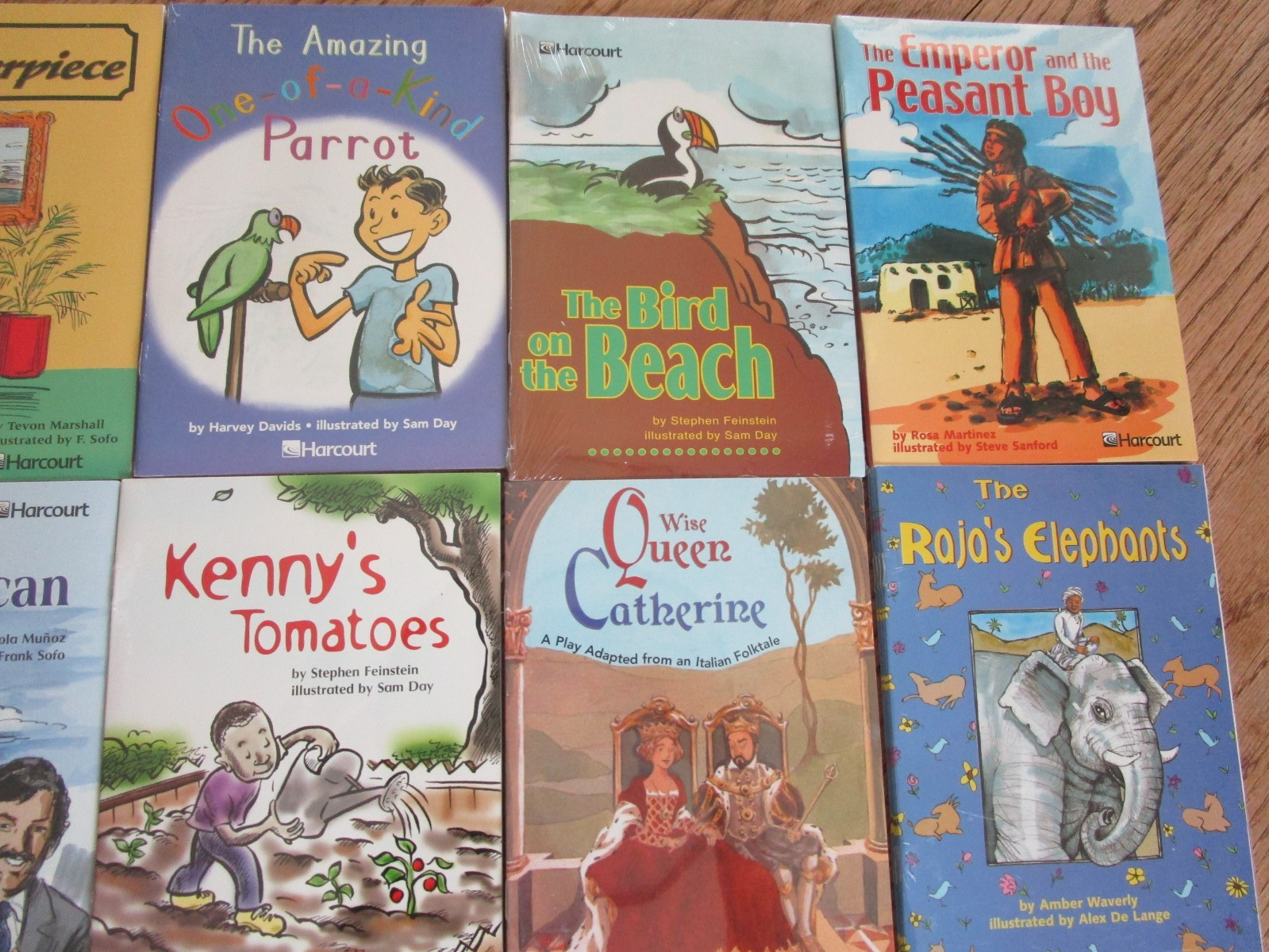 Harcourt Readers Classroom Books, BELOW LEVEL GRADE 4, 16 TITLES, 80 BOOKS NEW