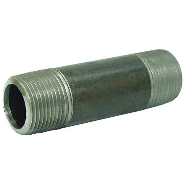 Anvil Beck 3/8 in MPT Black Steel 12 in Nipple 8700138301
