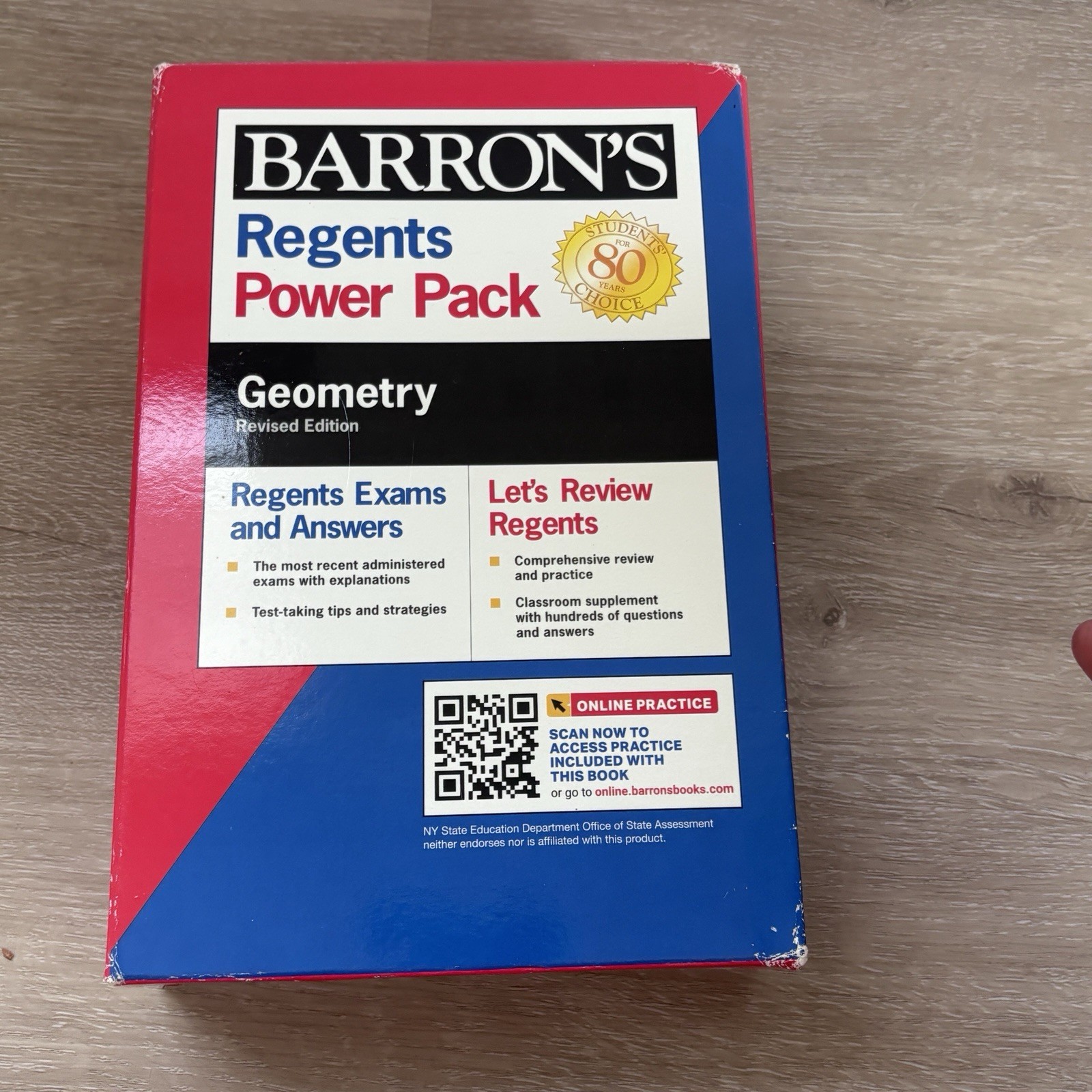 Regents Geometry Power Pack Revised Edition (Barron’s Regents NY), Castagna Ph.D