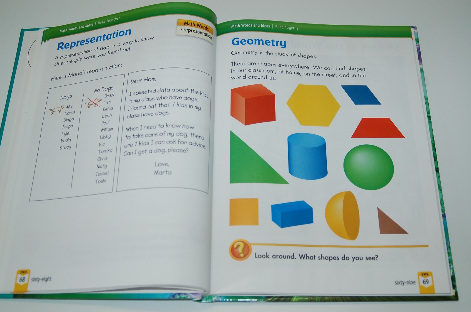 Grade 1 Investigations In Number, Data and Space Student Handbook