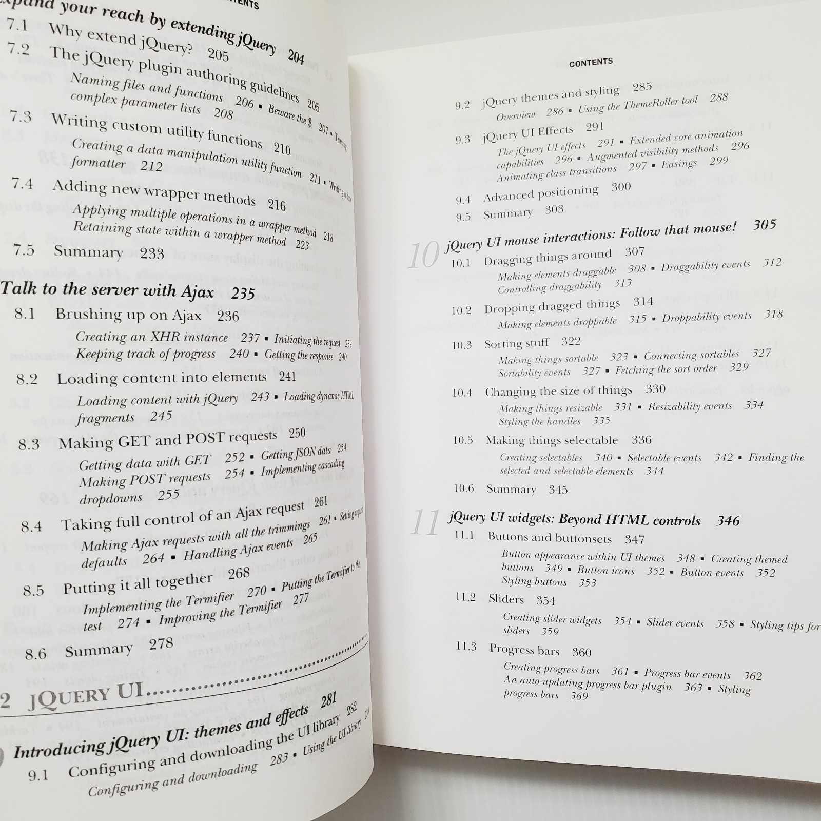 jQuery in Action Book Second Edition Covers 1.4 & UI 1.8 Programming