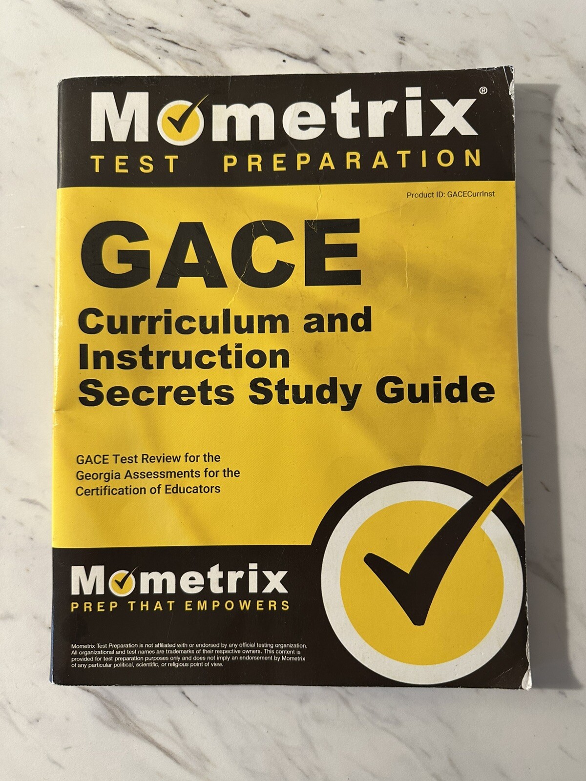 MOMETRIX GACE Test Prep Curriculum and Instruction Secrets Study Guide