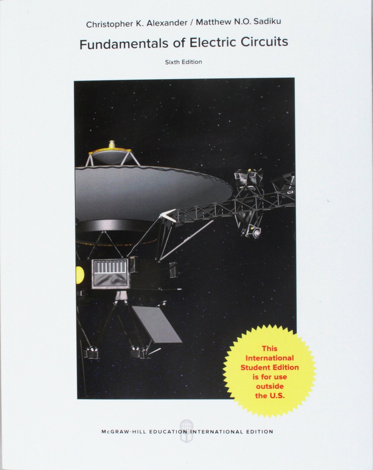 Fundamentals of Electric Circuits by Alexander Sadiku 6th Edition (Global Ed)