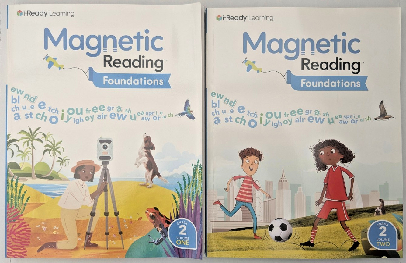 (set) I-Ready Learning Magnetic Reading Foundations Grade 2 V.1 and V.2