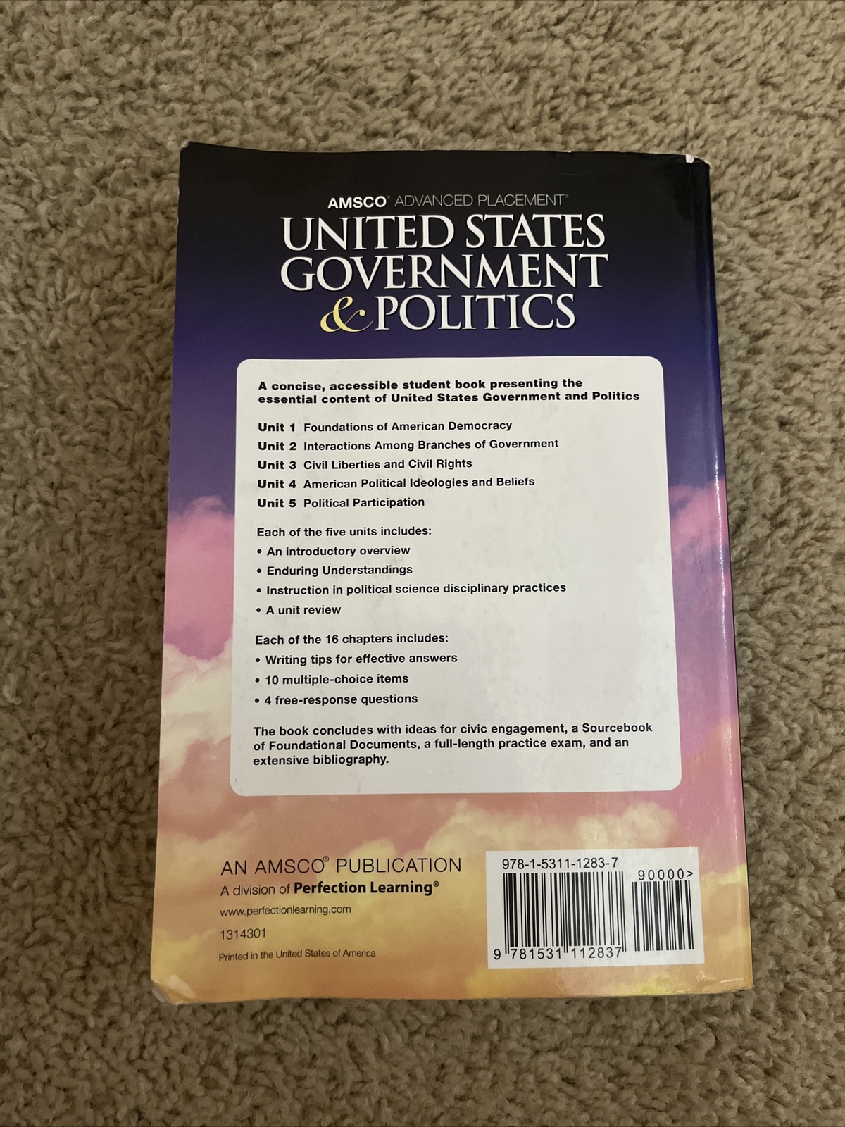 Amsco Advanced Placement United States Government & Politicsamsco Advanced…