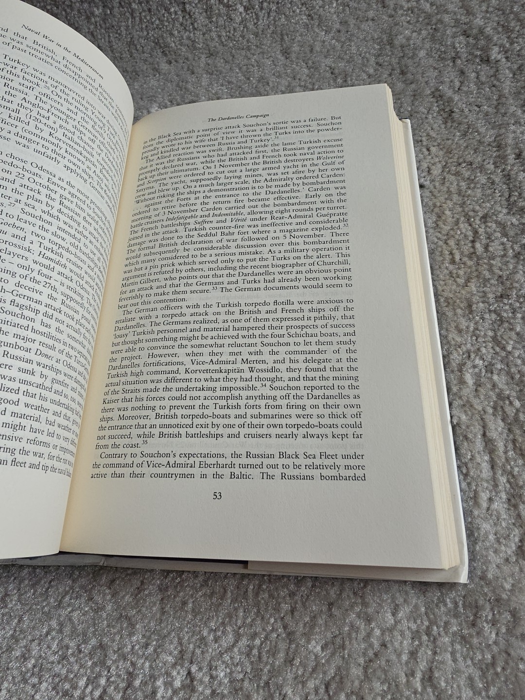 THE NAVAL WAR IN THE MEDITERRANEAN, 1914-1918 By Paul G. Halpern – Hardcover VG+