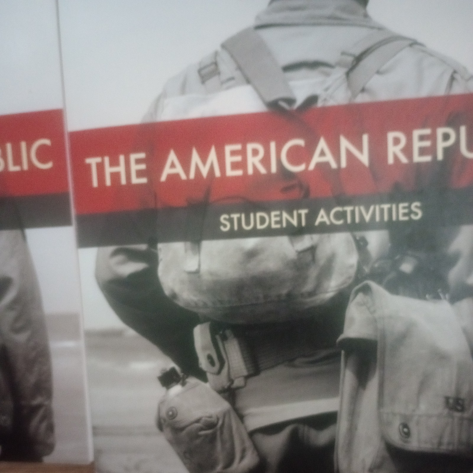 BJU The American Republic Student Activities & Ans Key 8th Gr Curriculum 4th Ed.