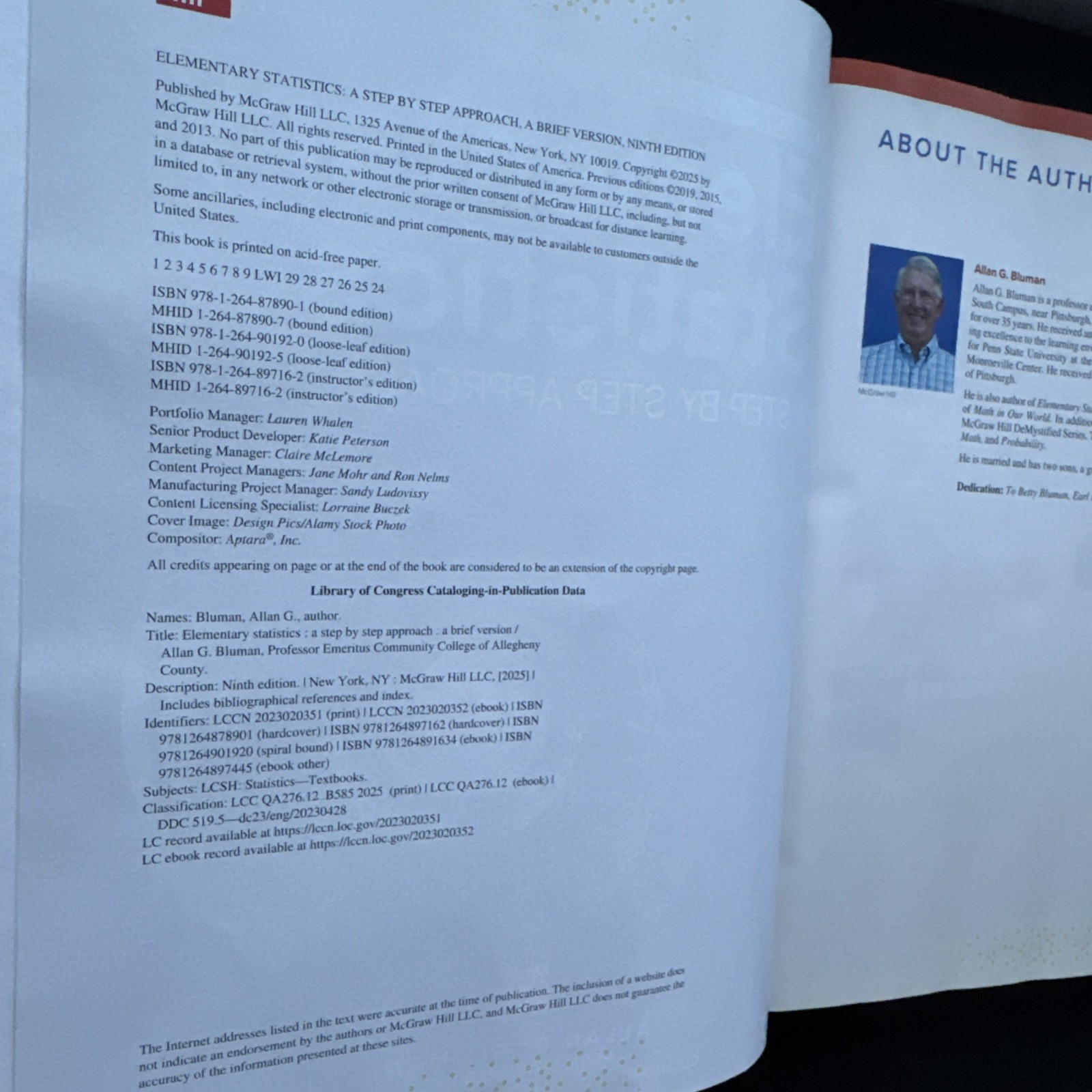 Elementary Statistics : A Step by Step Approach: A Brief Version by Allan G….