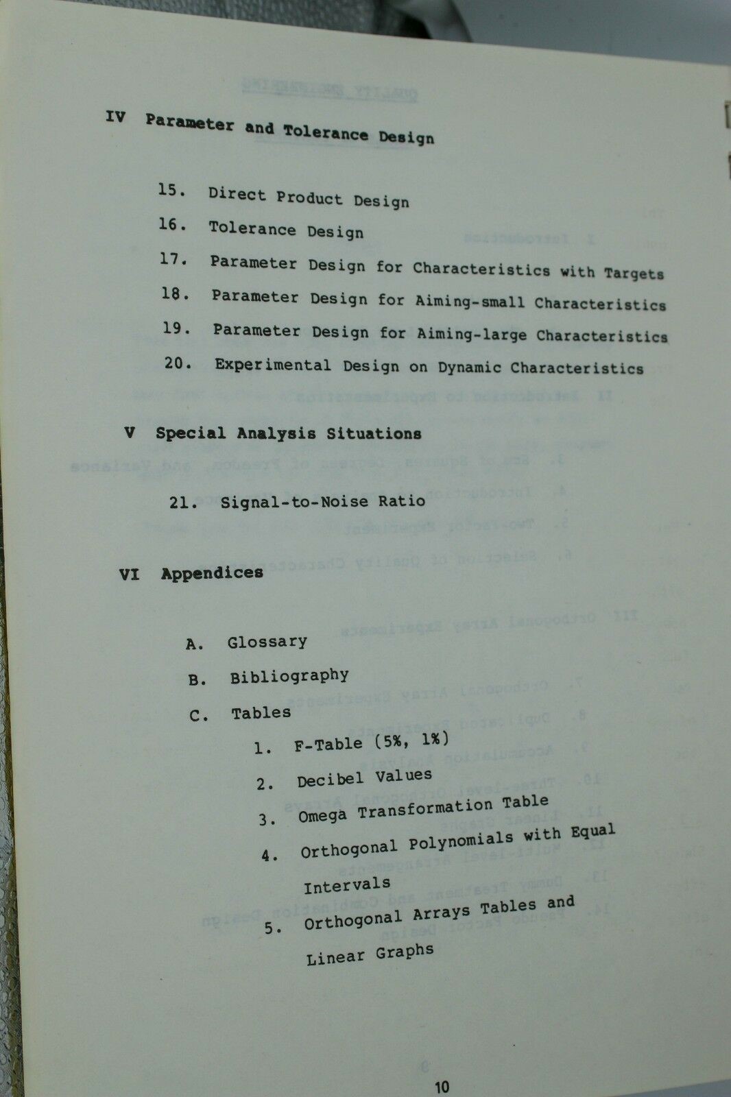 Quality Engineering: Product & Process Design Optimization (Wu, Yuin, 1985)