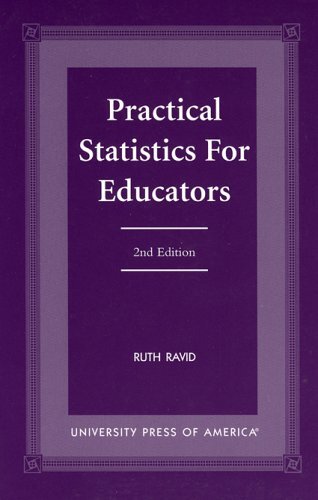 Practical Statistics for Educators- Ravid, Ruth