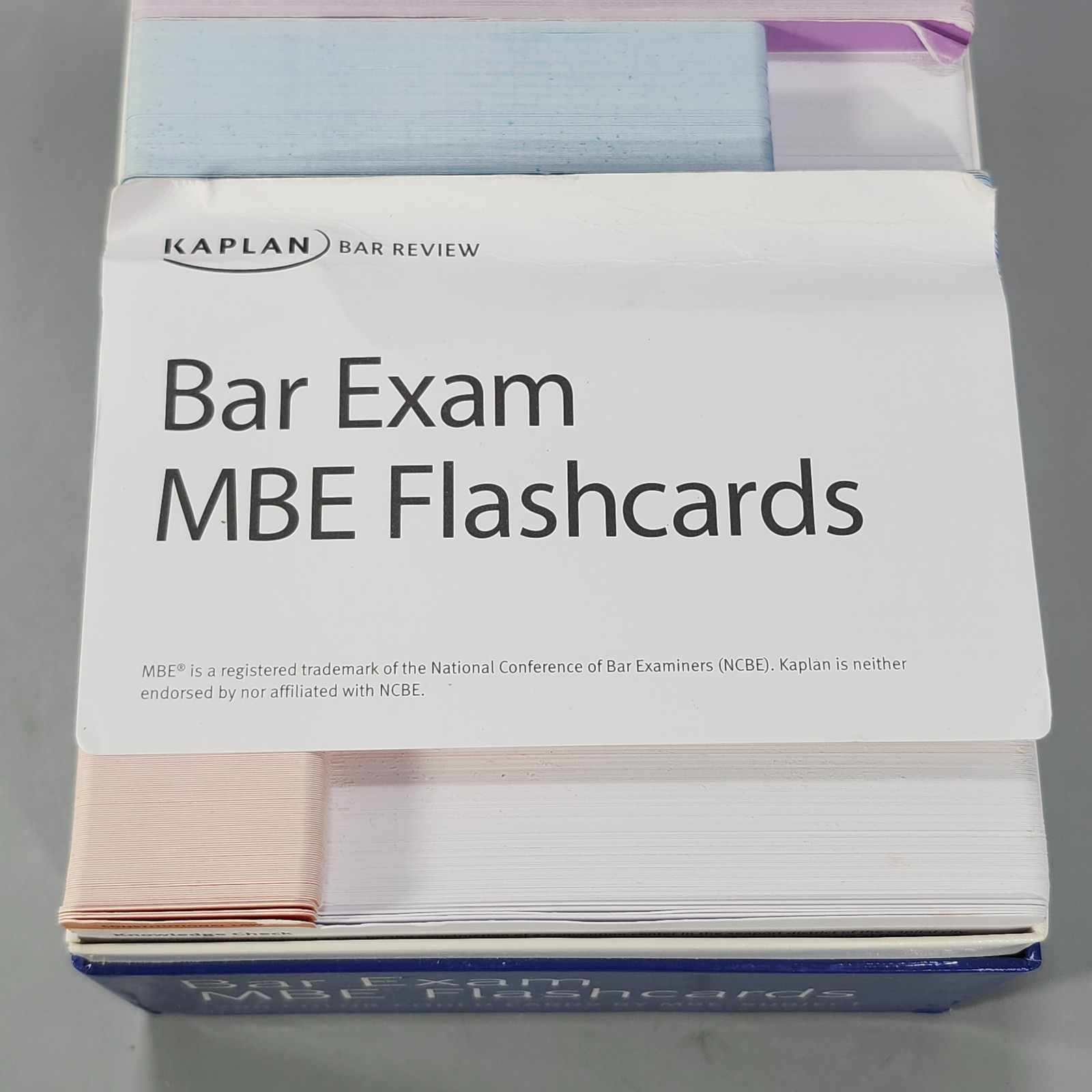 Kaplan Bar Review Law School Study Exam Prep MBE Flashcards 700 Card Box Set