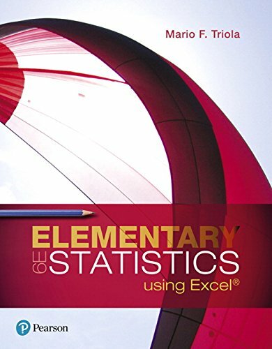 Elementary Statistics Using Excel (6th Edition) by Triola, Mario F. (Hardcover)