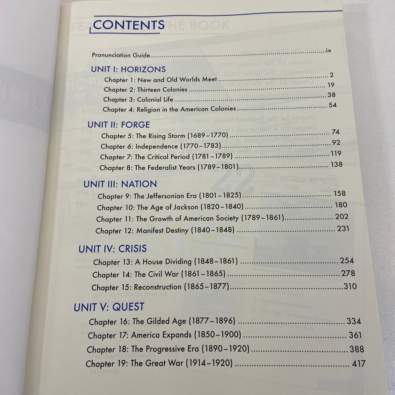 BJU Press United States History Fifth Edition Bob Jones University TPB Jarrell