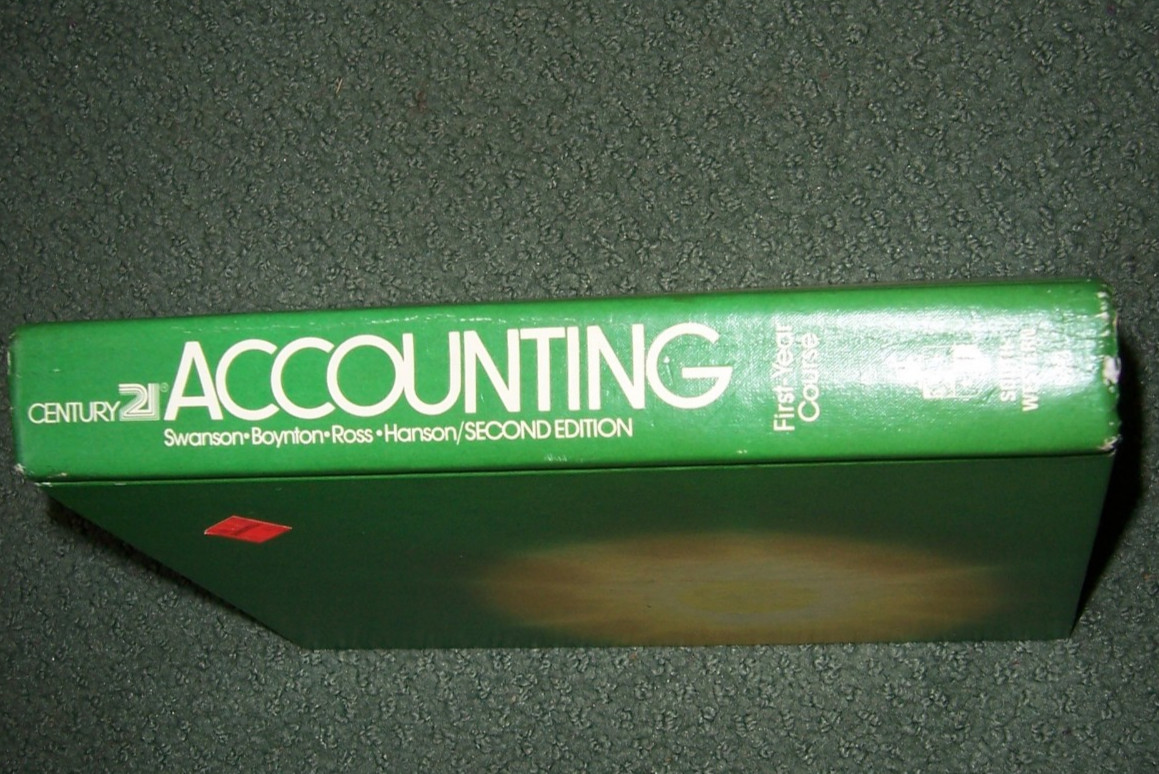 Century 21 Accounting, Green Book, 1977 South-Western Publishing Co. VGC