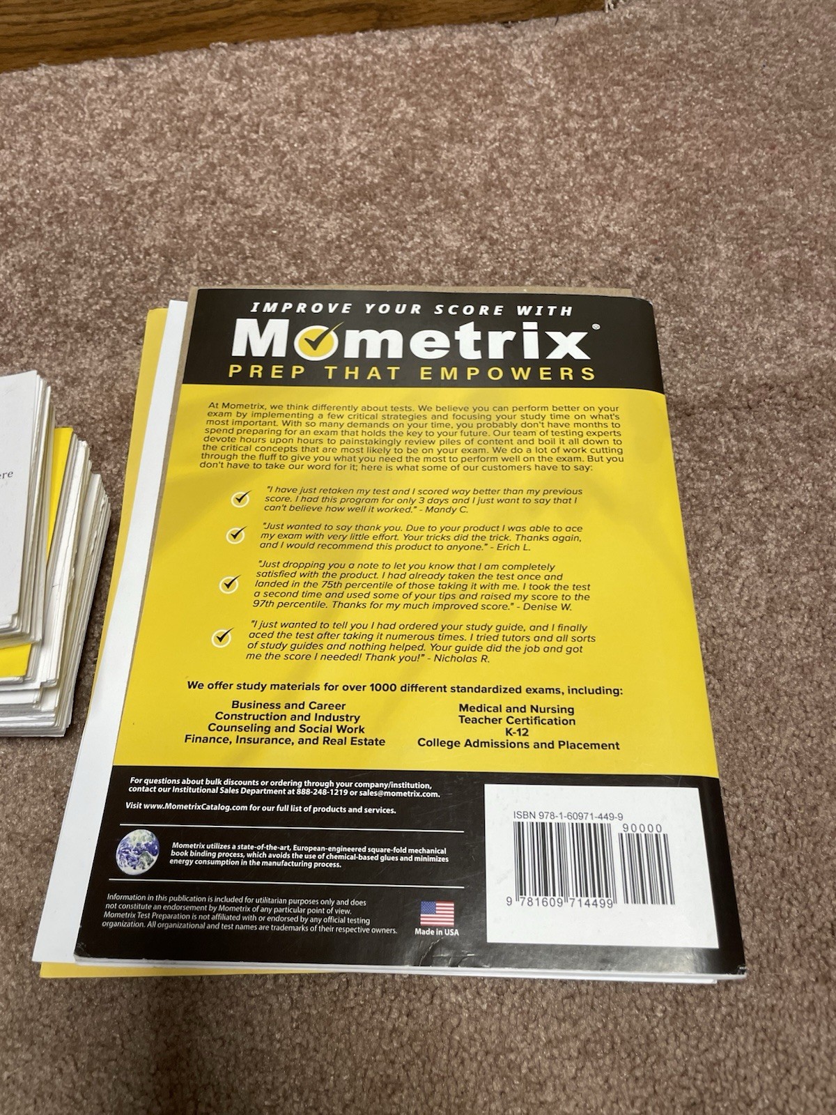 COHN Exam Secrets Study Guide Paperback by COHN Exam Secrets & Flash Cards
