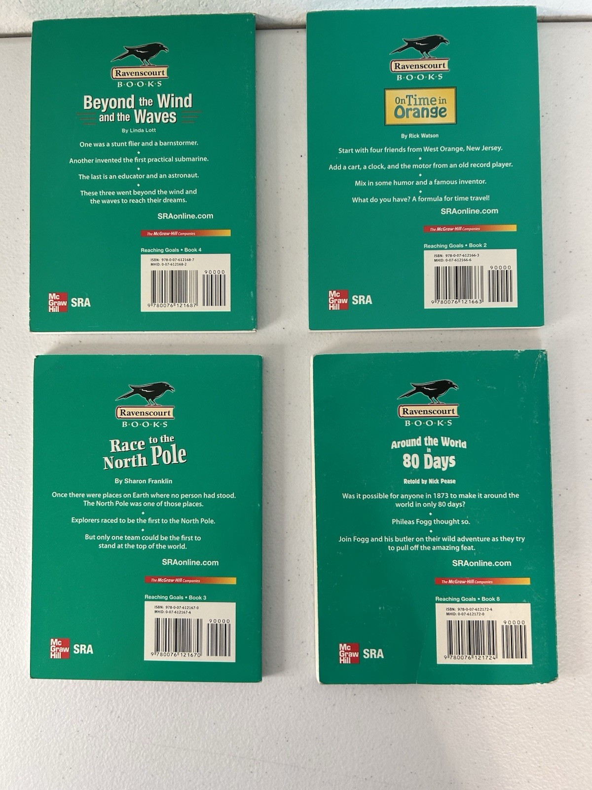 SRA McGraw Hill Lot 22 Chapter Book Readers Ravenscourt Books Homeschool Nice