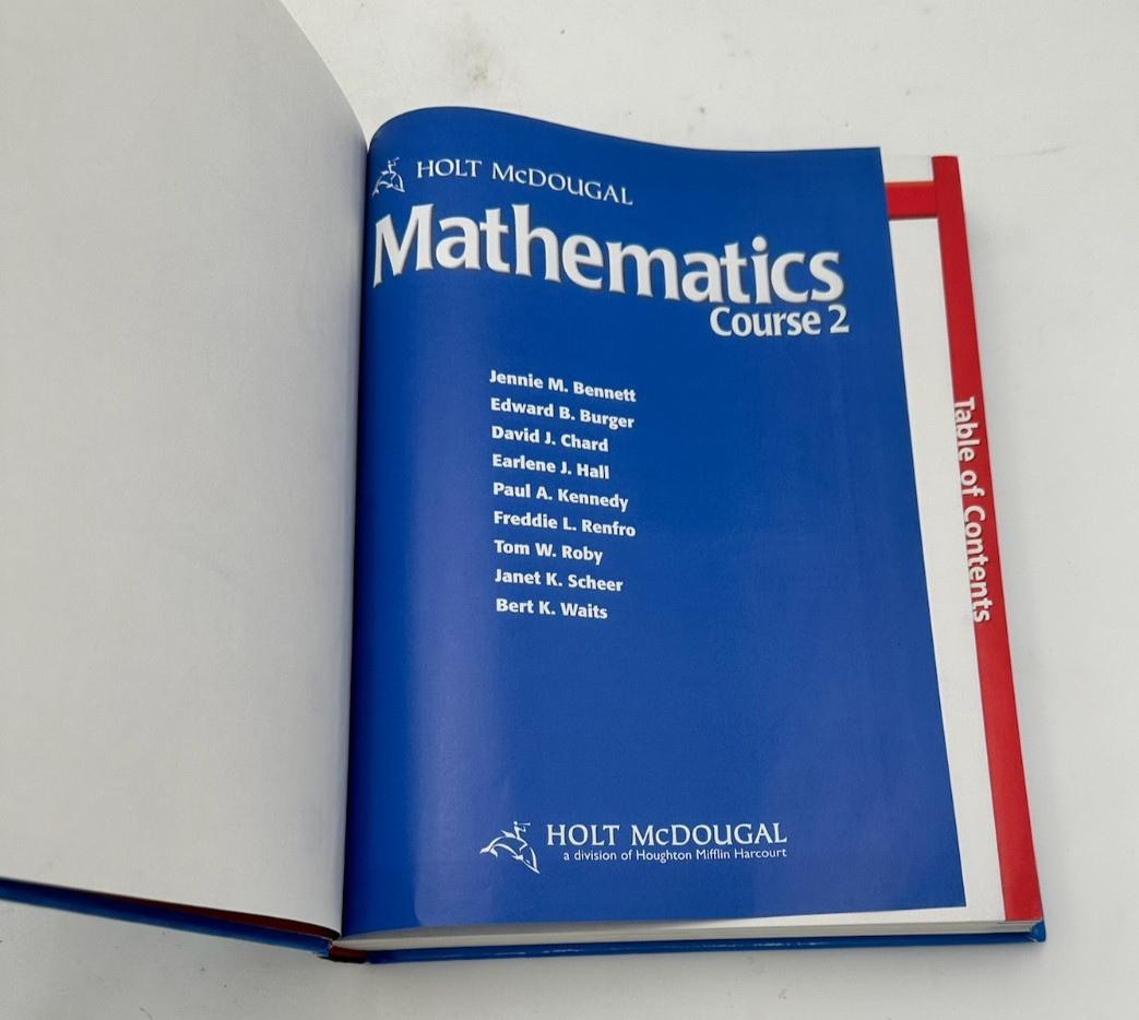 Holt McDougal Mathematics: Course 2 by Holt McDougal Staff (Hardcover)