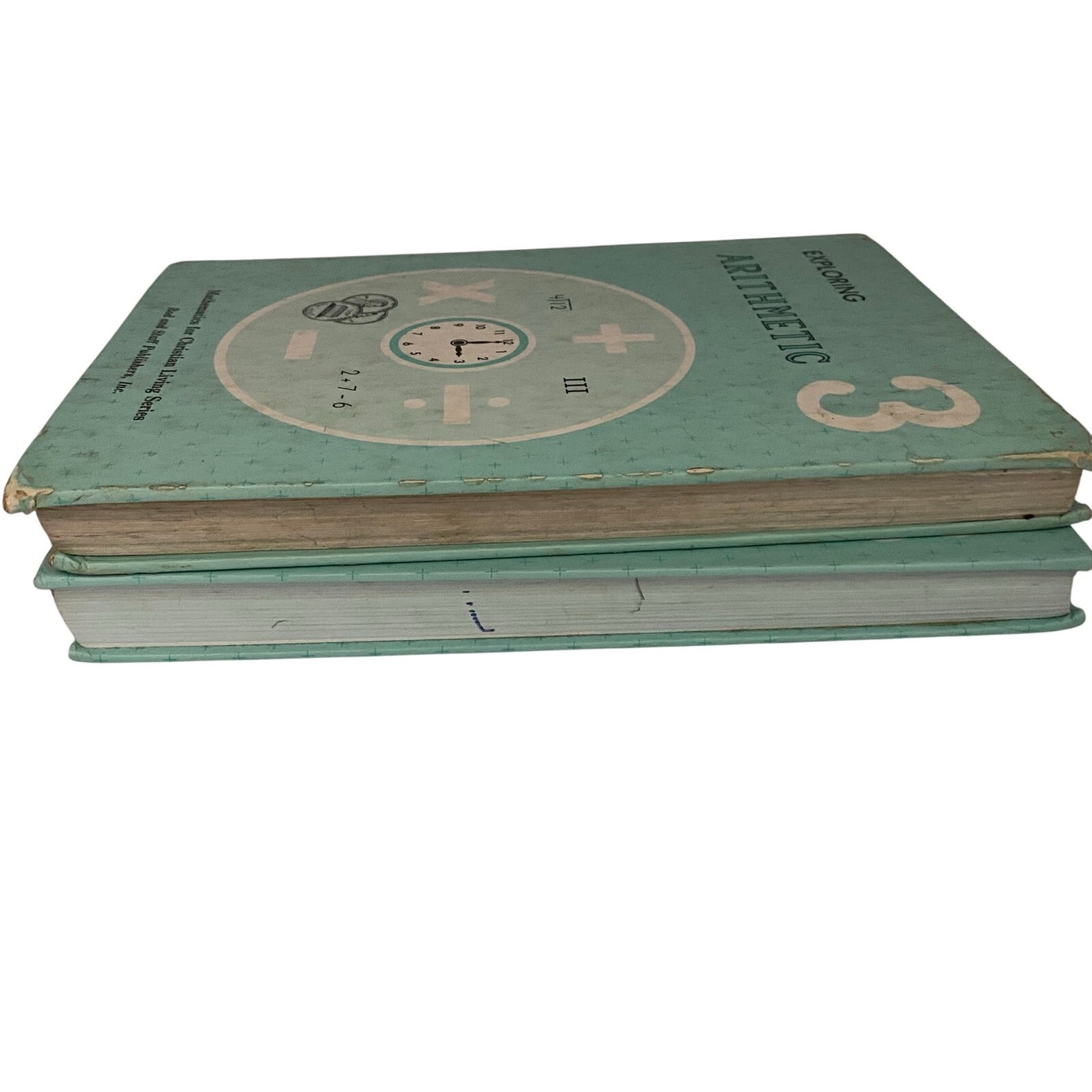Rod and Staff Arithmetic Math Grade 3 Student Textbook Teacher Manual Lot of 2