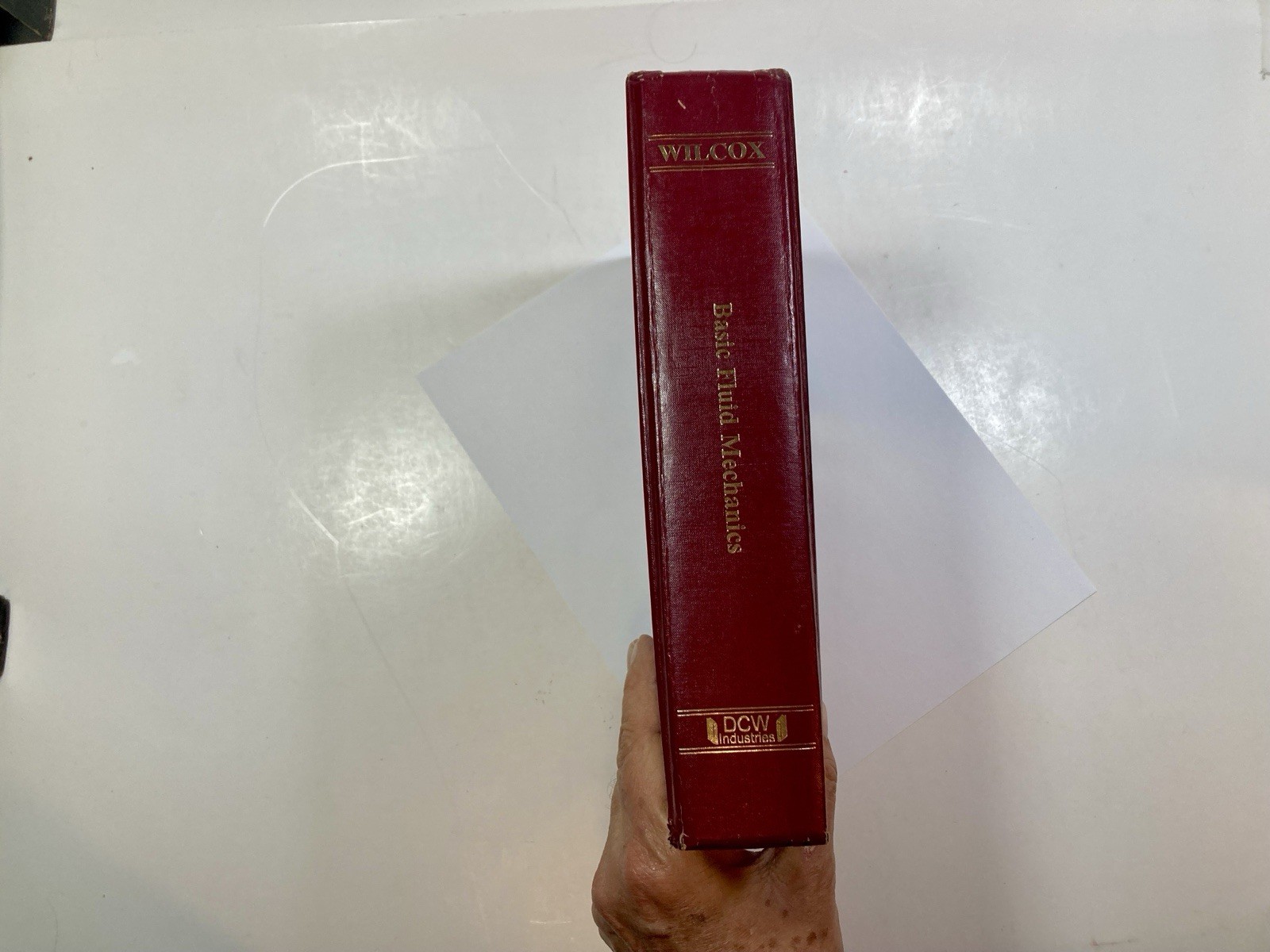 Basic Fluid Mechanics David C Wilcox – HC – First Edition 2nd Print w/ Compact