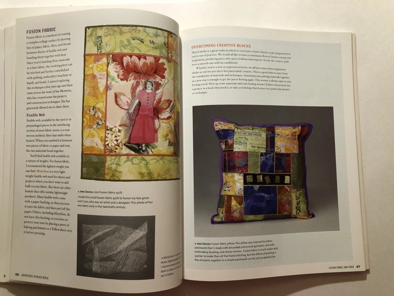 Art Creativity Book Lot: Adventures In Mixed Media/The Artistic Mother