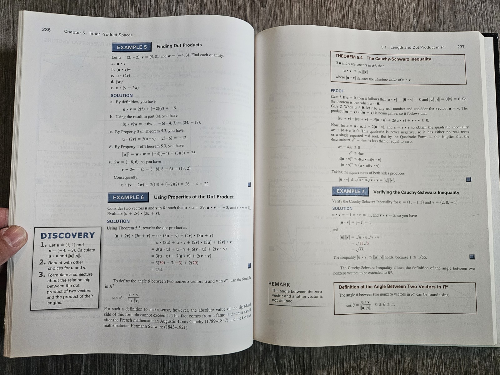 Elementary Linear Algebra 8e 8th Edition Hardcover Ron Larson Clean Pages
