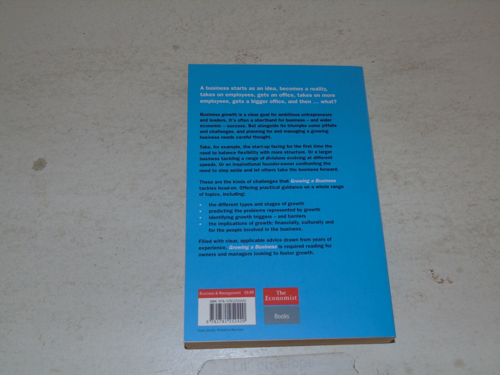 GROWING A BUSINESS – STRATEGIES FOR LEADERS – Paperback Book Printed in 2026