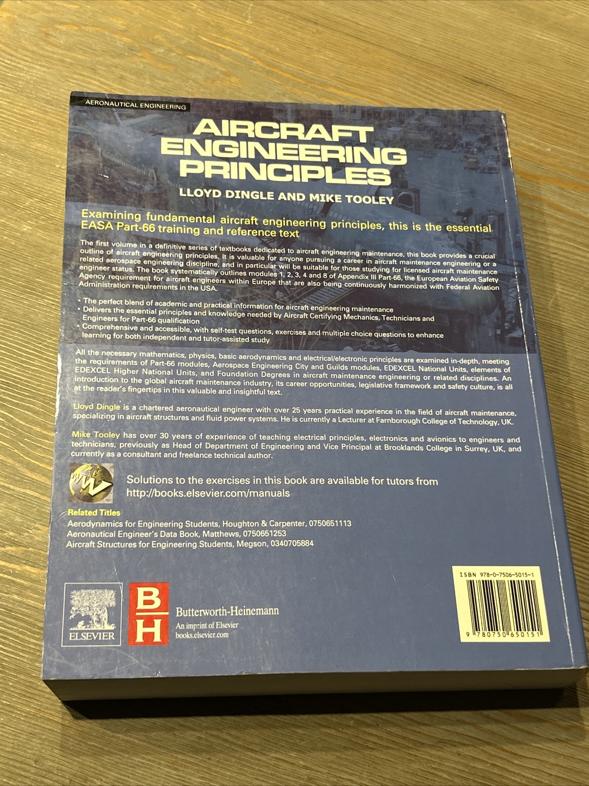 Aircraft Engineering Principles book – ISBN 0-7506-5015-X – 646 pages – 2005