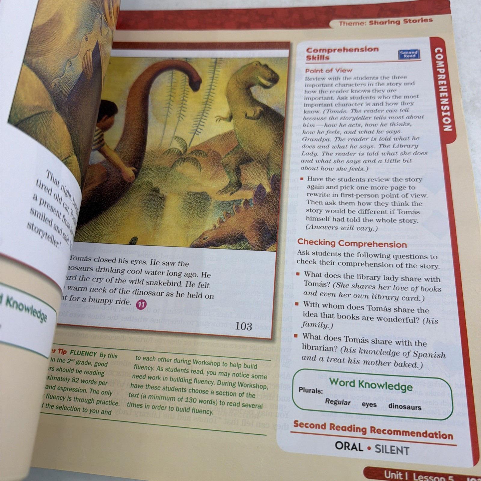 SRA Open Court Reading Level 2 Teacher’s Edition Unit 1 ELA