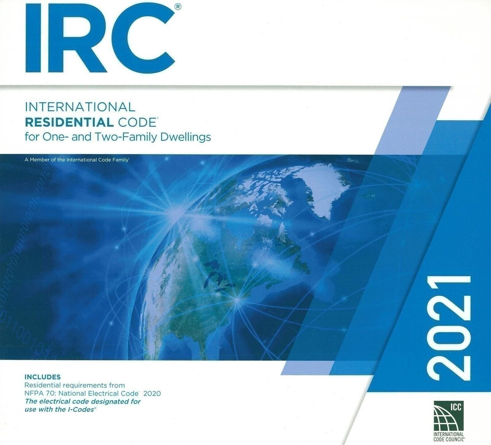 Highlighted and Tabbed – 2021 International Residential Code – from Exam Books