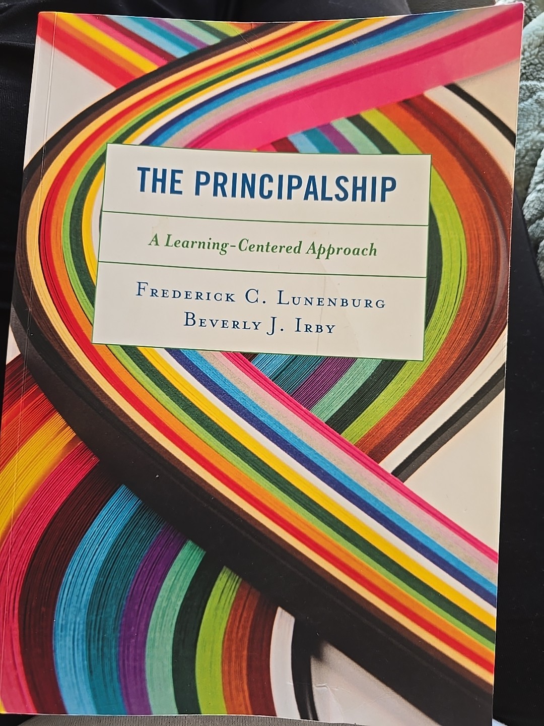 Principalship : A Learning-Centered Approach