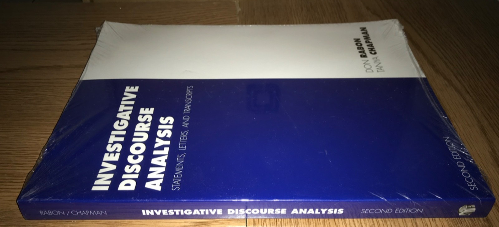 INVESTIGATIVE DISCOURSE ANALYSIS SECOND 2nd EDITION BOOK D RABON NEW IN PLASTIC