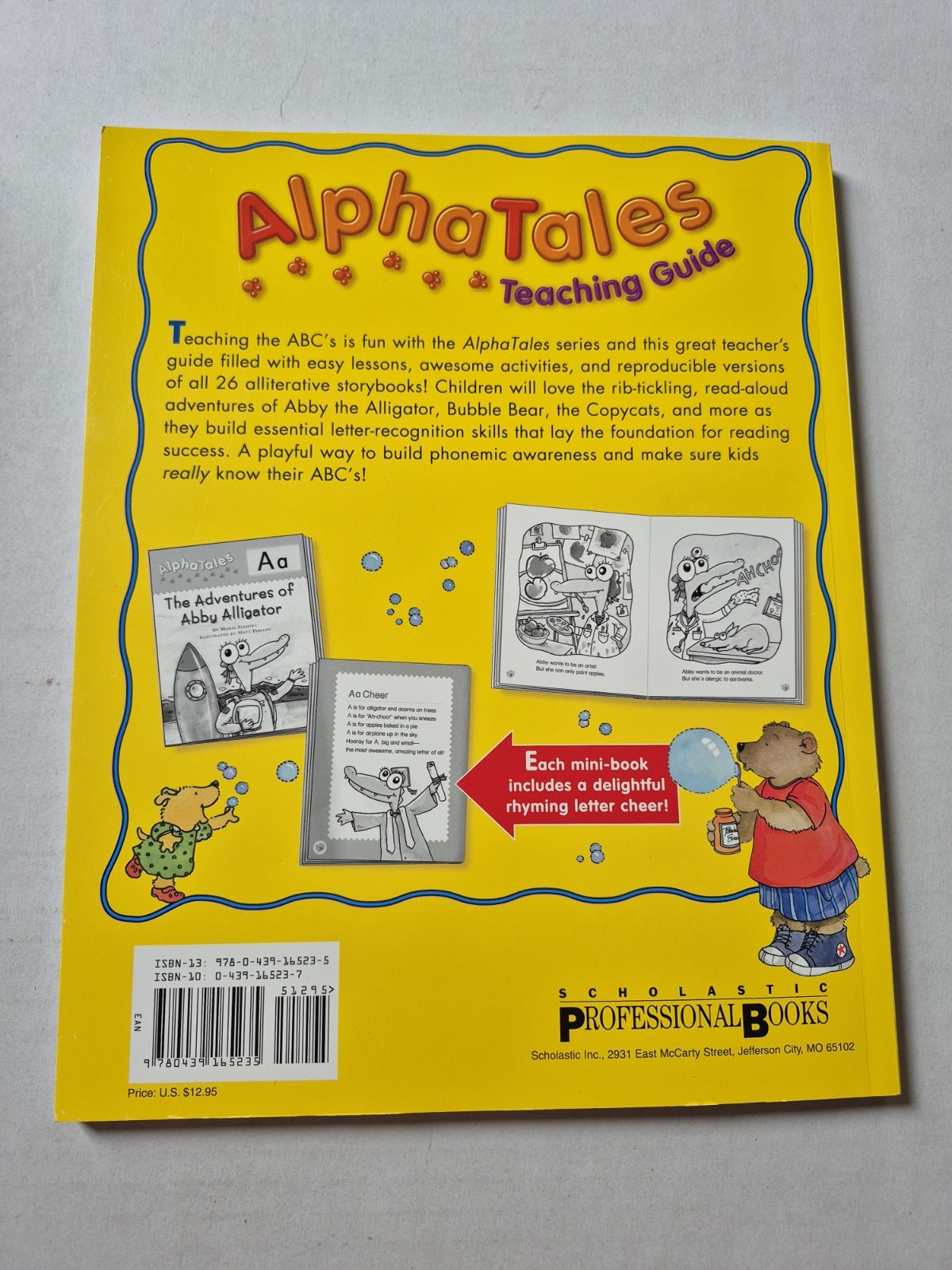AlphaTales Box Set 26 PB Books Teacher Guide Alphabet Lessons Pre K To 1st Grade