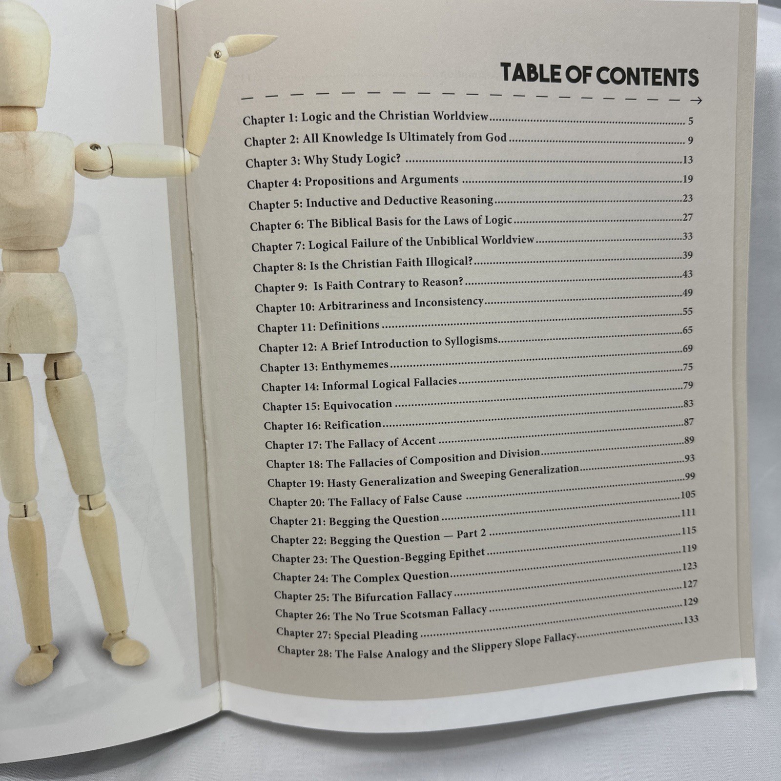 Introduction to Logic textbook – Informal Fallacies – Jason Lisle – Master Books