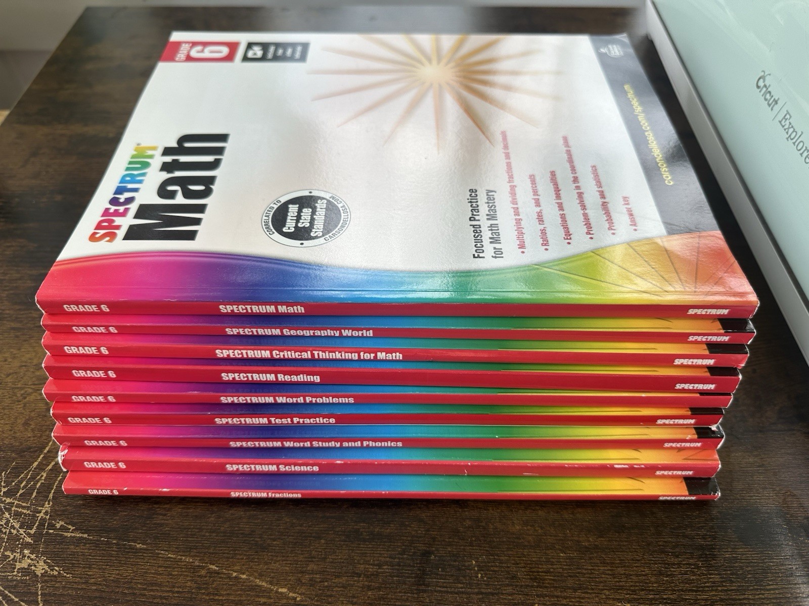 Grade 6 Spectrum Workbooks, All Subjects