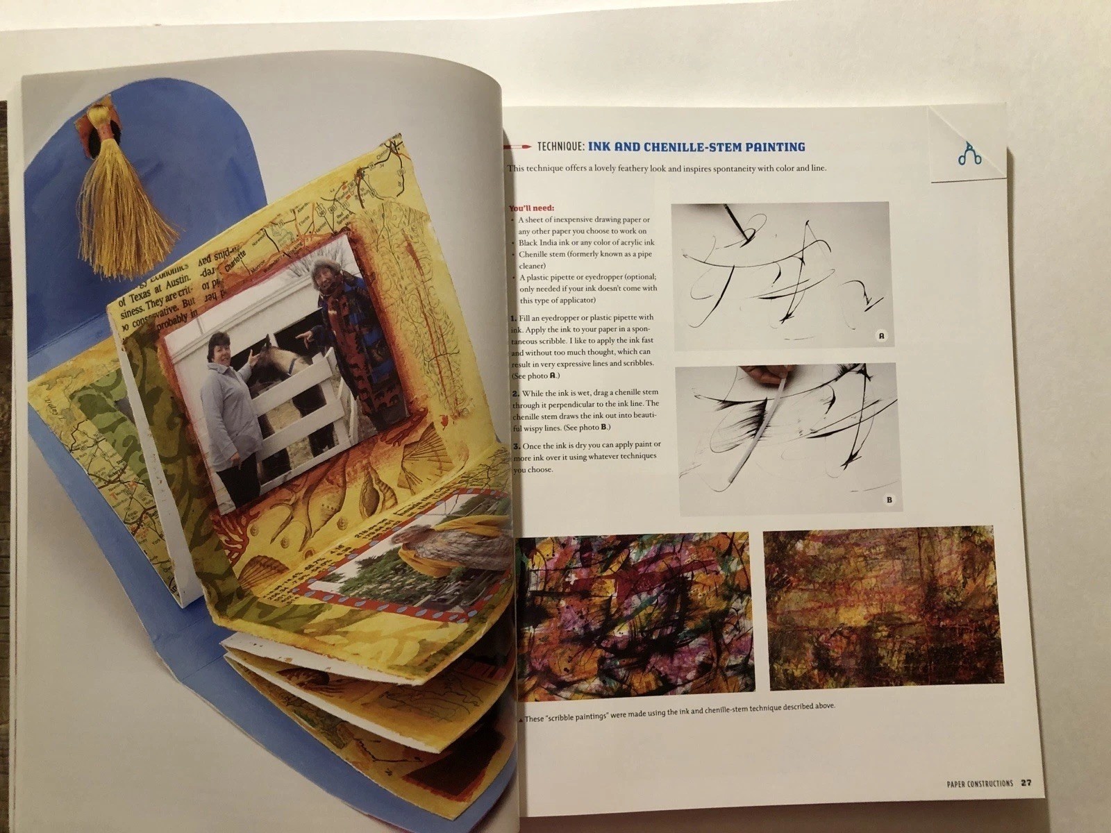 Art Creativity Book Lot: Adventures In Mixed Media/The Artistic Mother