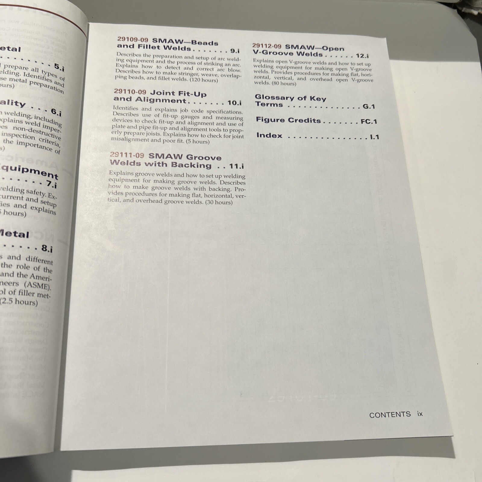 Welding Level 1 Trainee Guide – Edition 4 – NCCER – Contren Learning Series