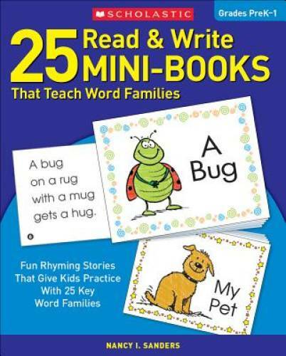 25 Read & Write Mini-Books That Teach Word Families: Fun Rhyming Stories – GOOD