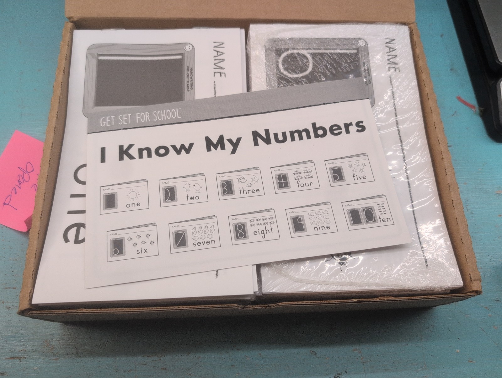 Handwriting Without Tears – I know My Numbers – 100 Activity Books 10 For Each #
