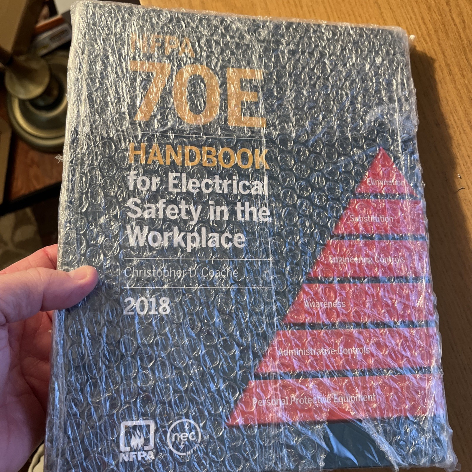 NFPA 70E Hardcover Handbook for Electrical Safety in the Workplace 2018