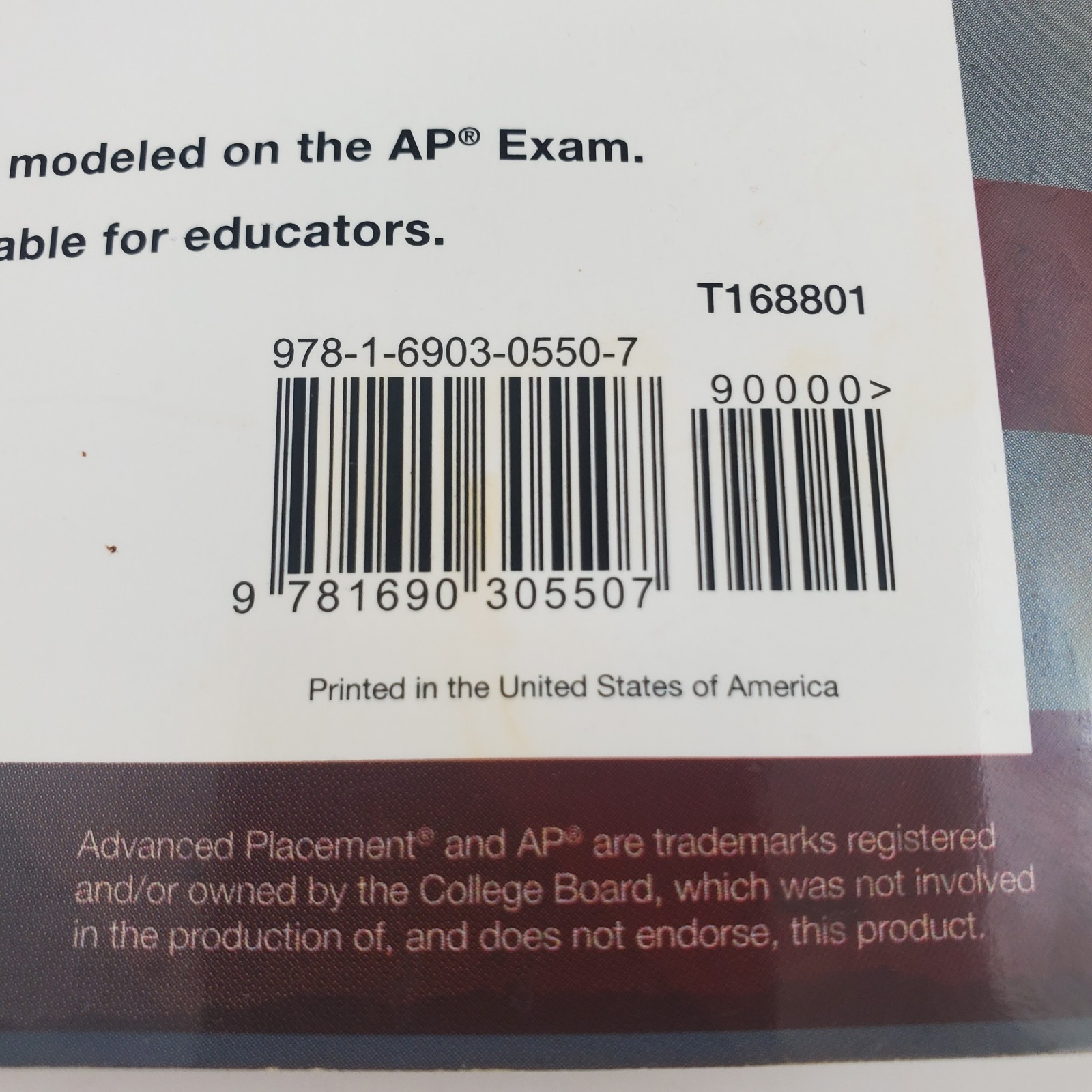 Advanced Placement United States History Paperback by John J Newman 4th Edition