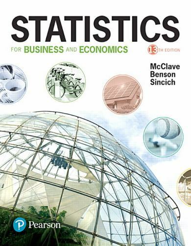 Statistics for Business and Economics by McClave, James