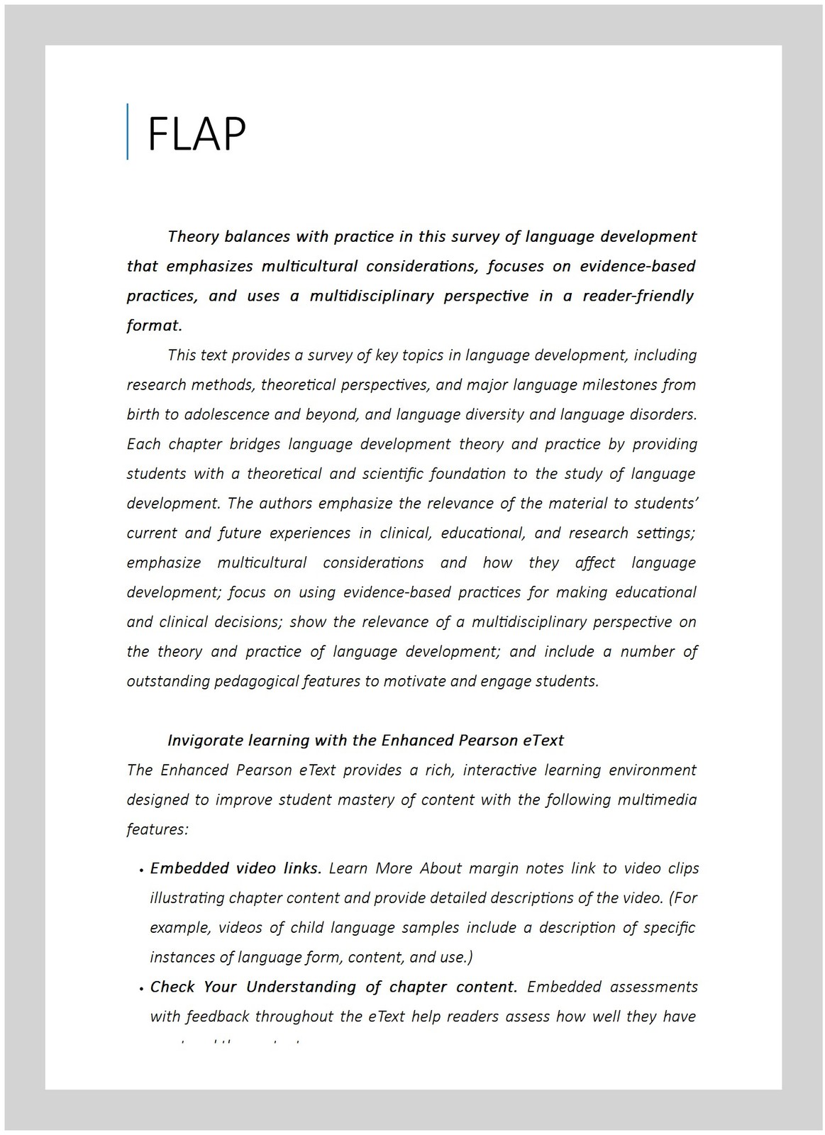 Language Development from Theory to Practice, Paperback by Turnbull, Khara L….