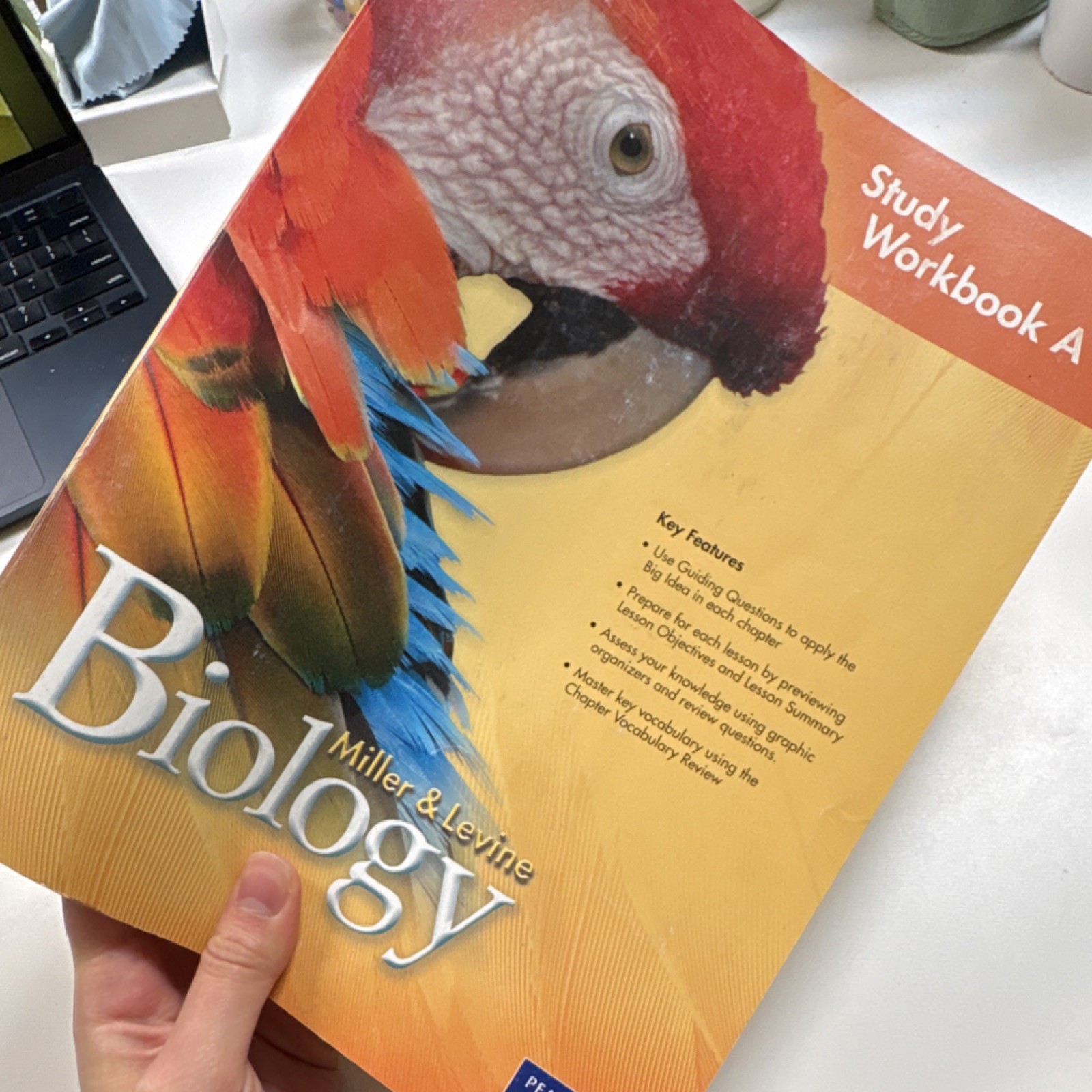 Miller & Levine Biology Study Workbook A 2008 Paperback 160 Pages Intermediate
