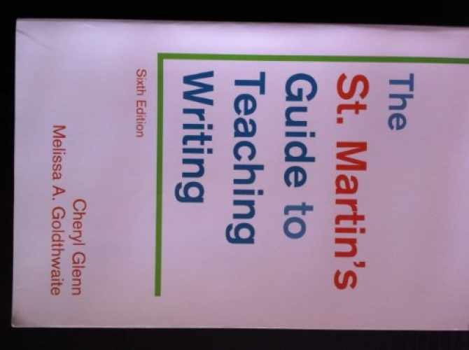 The St. Martin’s Guide – Paperback, by Glenn Cheryl; Goldthwaite – Very Good j
