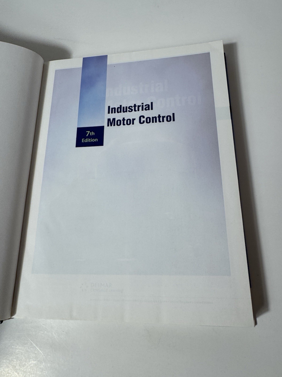 Industrial Motor Control 7th Edition Stephen L. Herman 2014 Hardcover