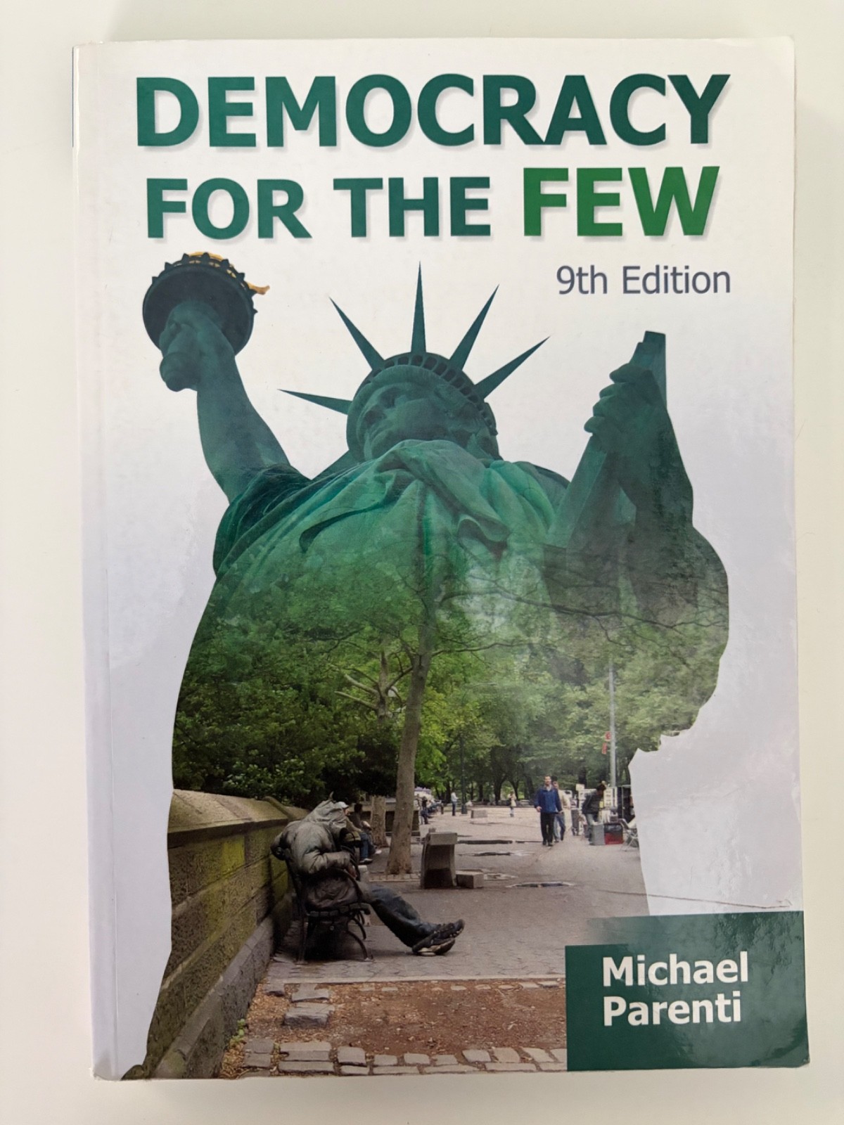 Democracy for the Few – 9th Ninth Ed. Paperback by Parenti, Michael – GOOD+